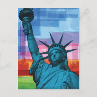 Lady Liberty Postcard