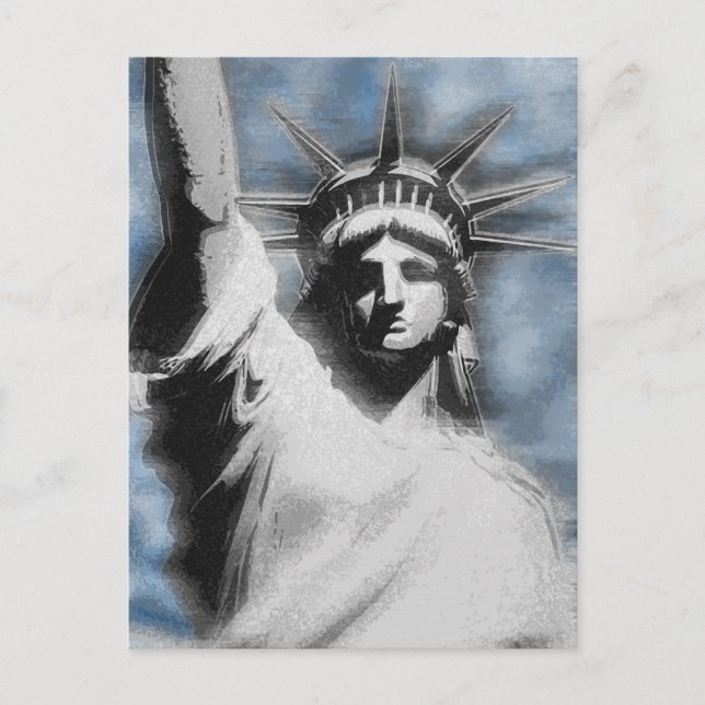 Lady Liberty Postcard (Front)