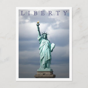 Lady Liberty Postcard