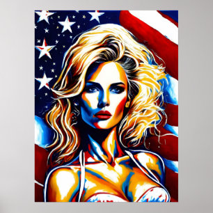 Lady Liberty Poster