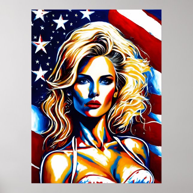 Lady Liberty Poster (Front)
