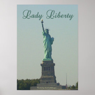 Lady Liberty Poster