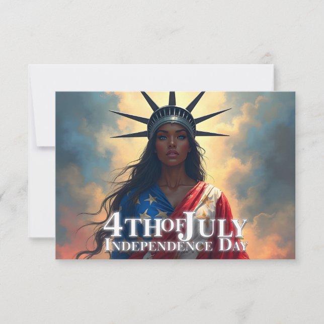 Lady Liberty Reimagined – A New Face of Freedom (Front)