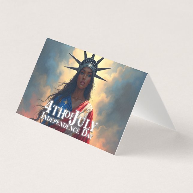 Lady Liberty Reimagined – A New Face of Freedom (Front)