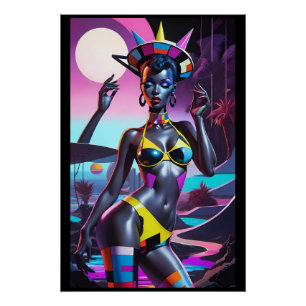 Lady Liberty Touts a Transformative Dream Poster