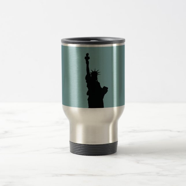 Lady Liberty Travel/Commuter Mug (Center)