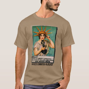 Lady Liberty We Need Millions NOW T-Shirt