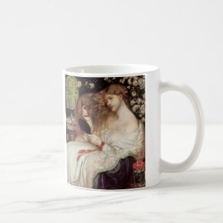 Lady Lilith by Rossetti, Vintage Victorian Portait Coffee Mug
