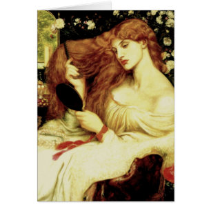 "Lady Lillith" by Dante Gabriel Rossetti