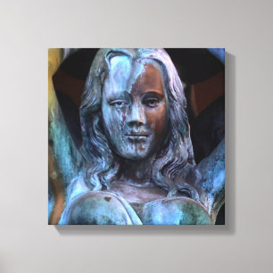 Lady luck canvas print