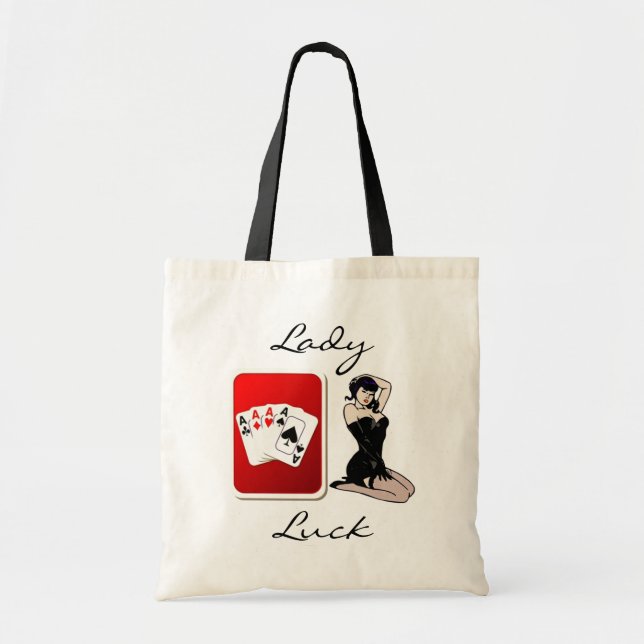 Lady Luck Poker Bag (Front)