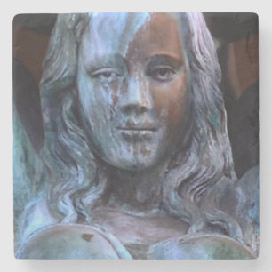 lady luck stone coaster