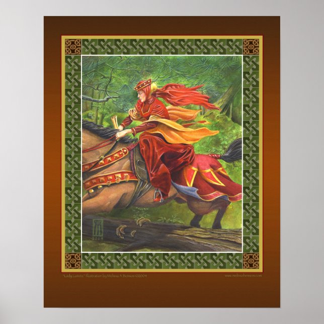 Lady Lunete print (Front)