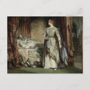 Lady Macbeth, 1850 Postcard
