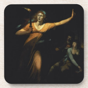 Lady Macbeth Sleepwalking, 1783 (oil on canvas) Coaster