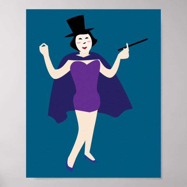 Lady Magician Poster (Front)