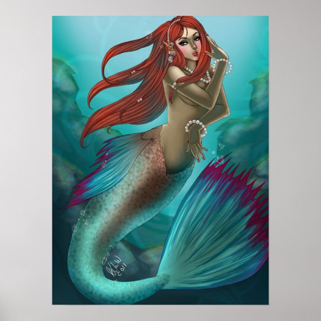 Lady Mermaid Poster (Front)