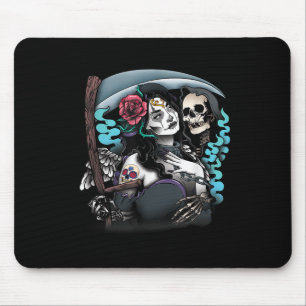 Lady Muerte Tattoo La Muerte Tattoo Lady Tattoo Ta Mouse Mat