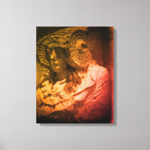 LADY OD ELCHE SPAIN MYSTERY ART CANVAS PRINT