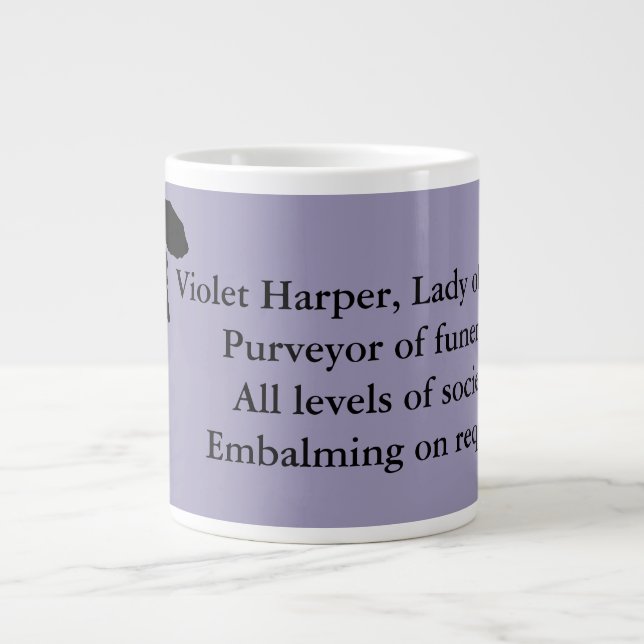 Lady of Ashes, Jumbo Mug - Violet Harper (Front)