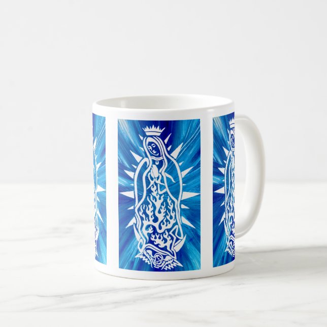 Lady of Guadalupe (Mother Mary) Coffee Mug (Front Right)