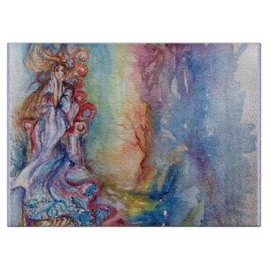 LADY OF LAKE  / Magic and Mystery Cutting Board