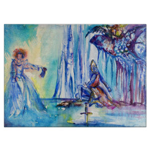 LADY OF LAKE , Magic and Mystery Cutting Board
