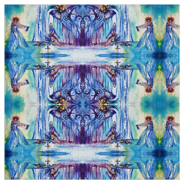 LADY OF LAKE , Magic and Mystery Fabric (Swatch)