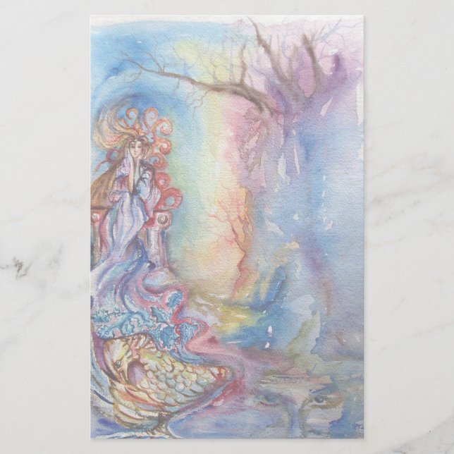 LADY OF LAKE , Magic and Mystery Stationery (Front)