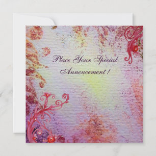 LADY OF LAKE vibrant purple blue pink gold