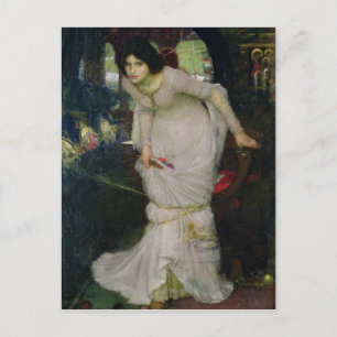 Lady of Shallot by John William Waterhouse Postcard