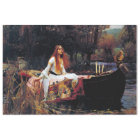 Lady Of Shallot on Boat JW Waterhouse Fine Art