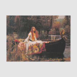 Lady of Shalott John William Waterhouse Tissue Paper