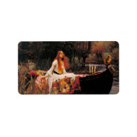 Lady of Shalott Waterhouse Labels
