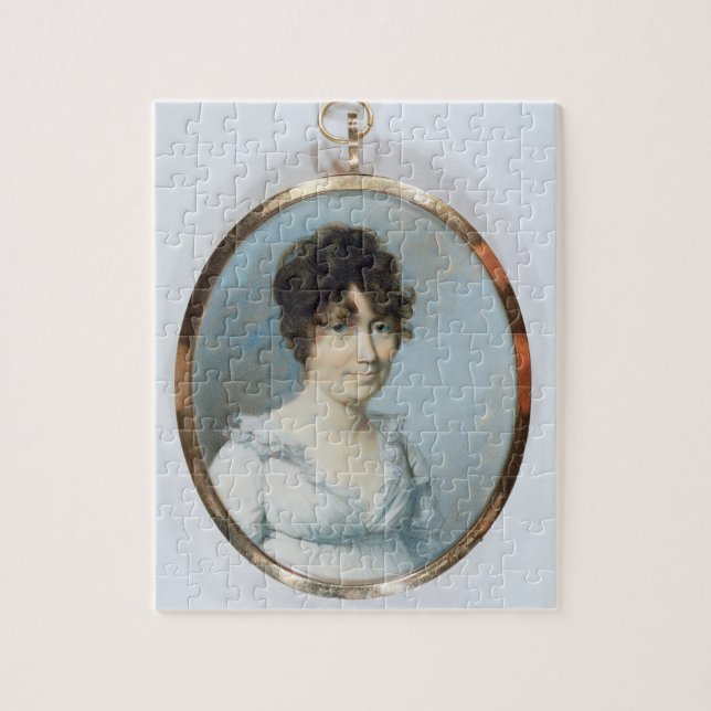 Lady of the Blunt Family (w/c and gouache on ivory Jigsaw Puzzle (Vertical)