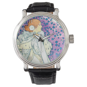 Lady of the Camelias, Alphonse Mucha Watch