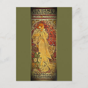 Lady of the Camillias Postcard