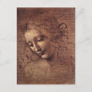 Lady of the Dishevelled Hair Postcard