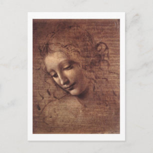 Lady of the Dishevelled Hair Postcard