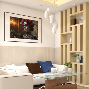 Lady of the Eternal Masquerade Canvas Print