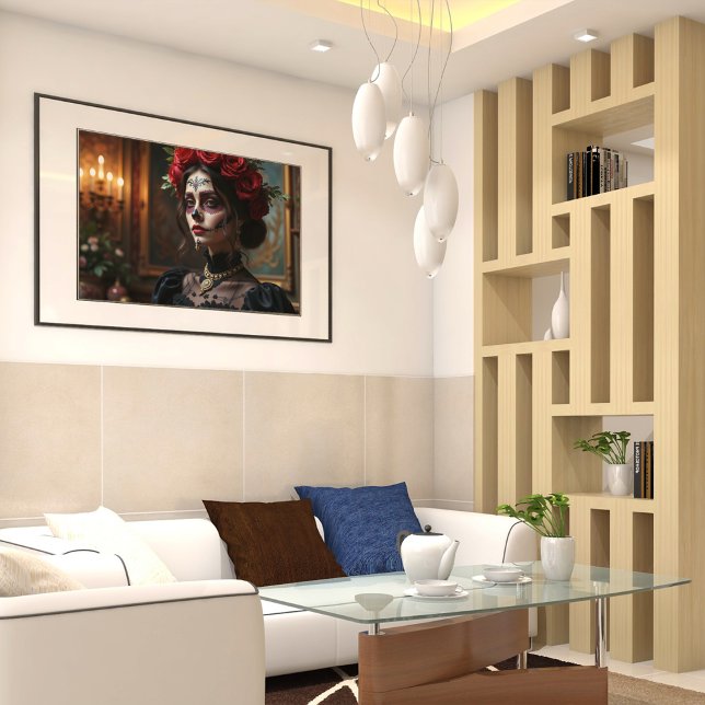 Lady of the Eternal Masquerade Canvas Print (Creator Uploaded)