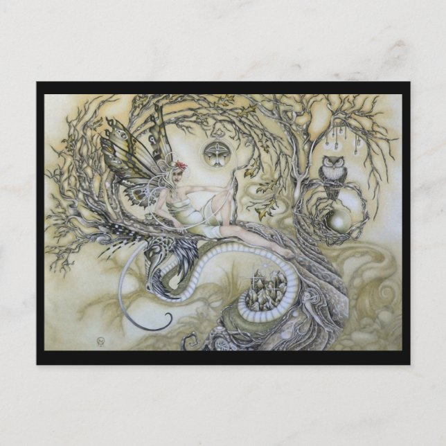 Lady of the Forest Postcard (Front)