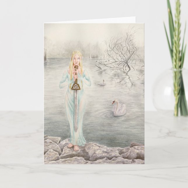 Lady of the Lake by Deanna Bach Art Card (Front)