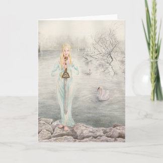 Lady of the Lake by Deanna Bach Art Card