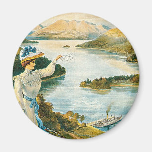 Lady of the Lake ~ Furness Railway Magnet