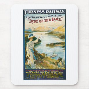 Lady of the Lake ~ Furness Railway Mouse Mat