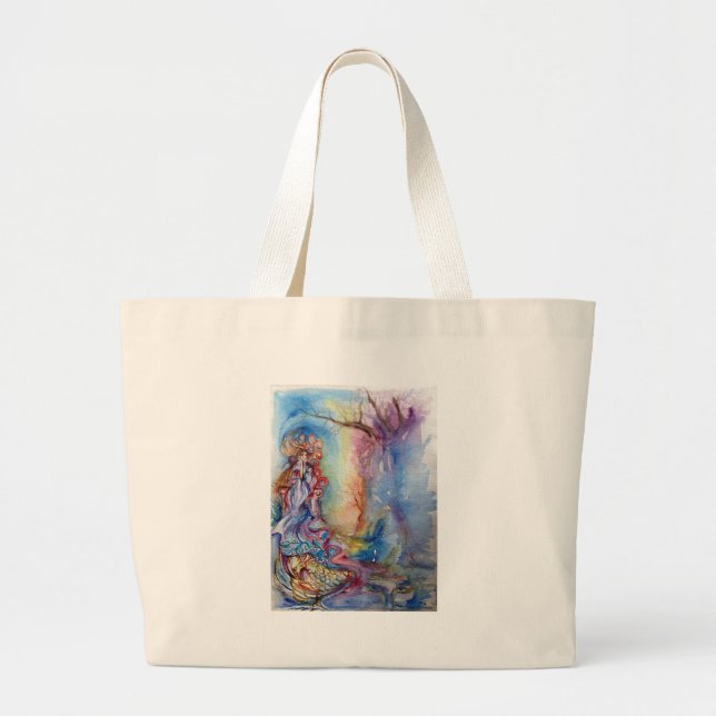 LADY OF THE LAKE LARGE TOTE BAG (Front)