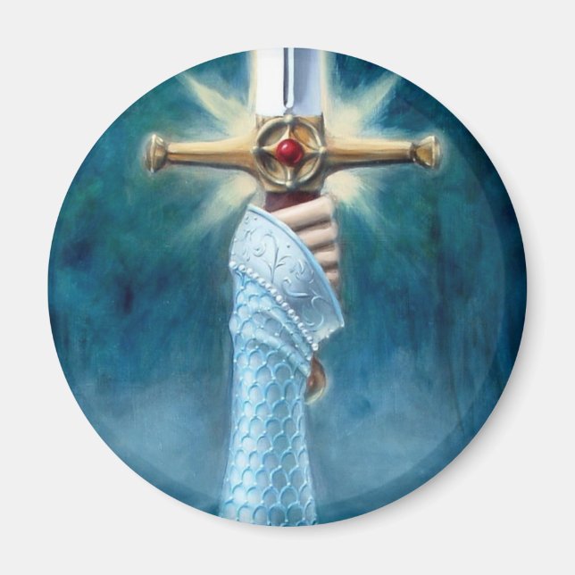 Lady of the Lake Magnet (Front)