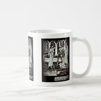 Lady of the Lake Tells About Excalibur Coffee Mug