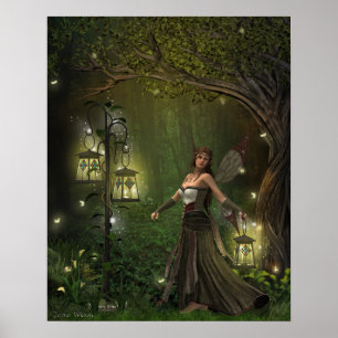 Lady of the Lanterns Print